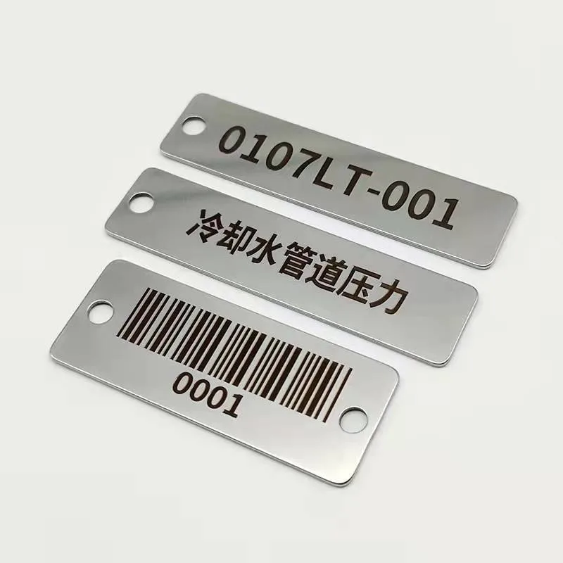 Customized Factory High-End Quality Machinery and Equipment Metal Plate Logo