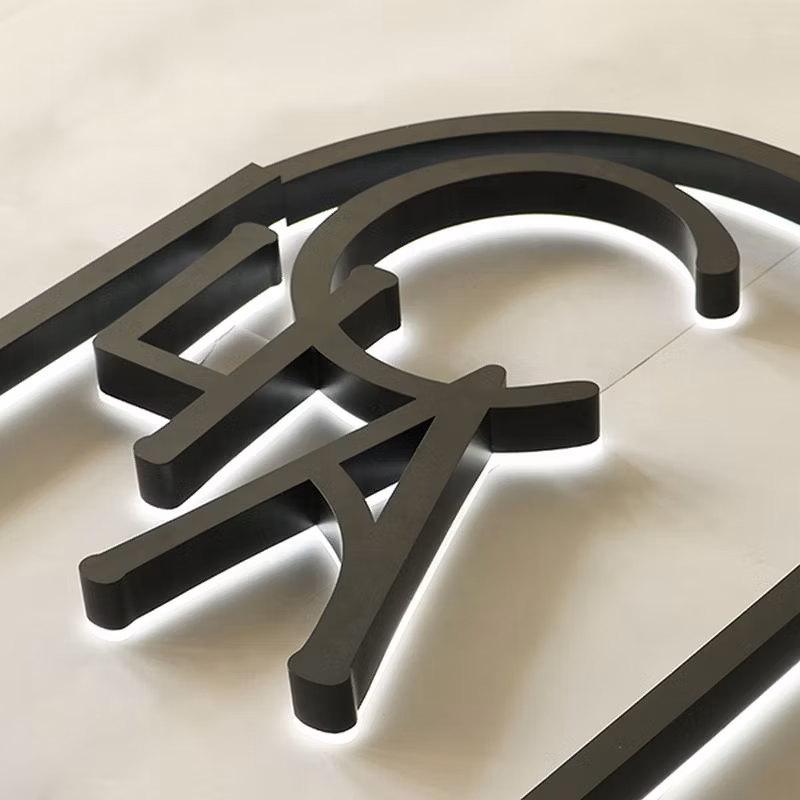 Personalized Factory Price Wholesale Backlit Illuminated LED Construction Custom Road Signs