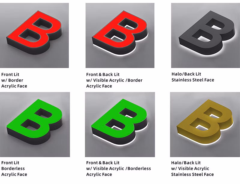 Personalized Factory Price Wholesale Backlit Illuminated LED Construction Custom Road Signs