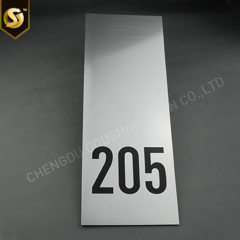 Customized Wayfind Directional Floor Number Plate Real Estate Construction Signs