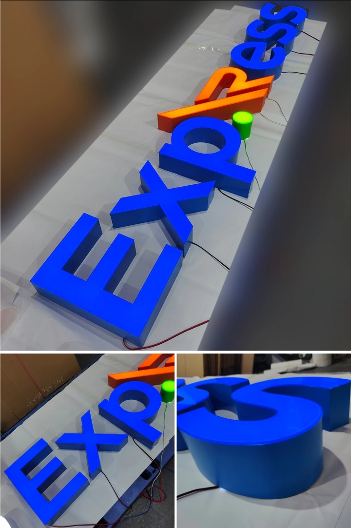 Manufacture LED Illuminated 3D Letter Signs Board with High Brightness