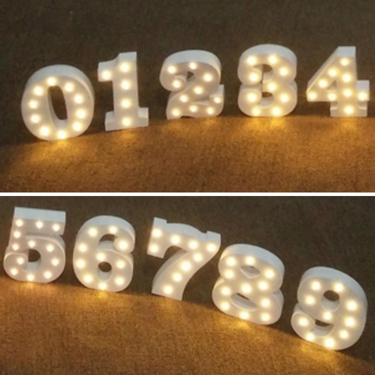 Battery Operated LED Marquee Letters Light Fairground Alphabet Letters