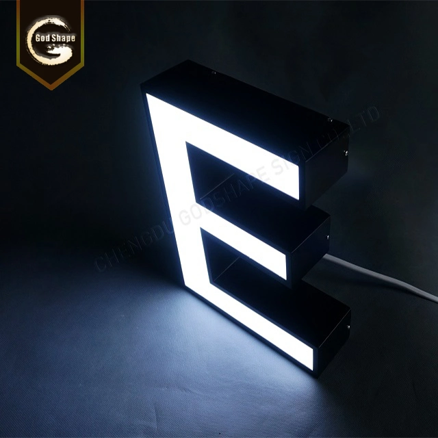 Acrylic LED Channel Letters for Advertising Outdoor 3D Backlit Letters Sign