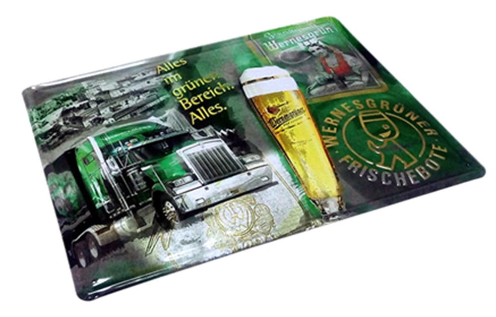 Factory Custom Gift Card Metal Tin Big Vintage Beer Signs for Bar Advertising