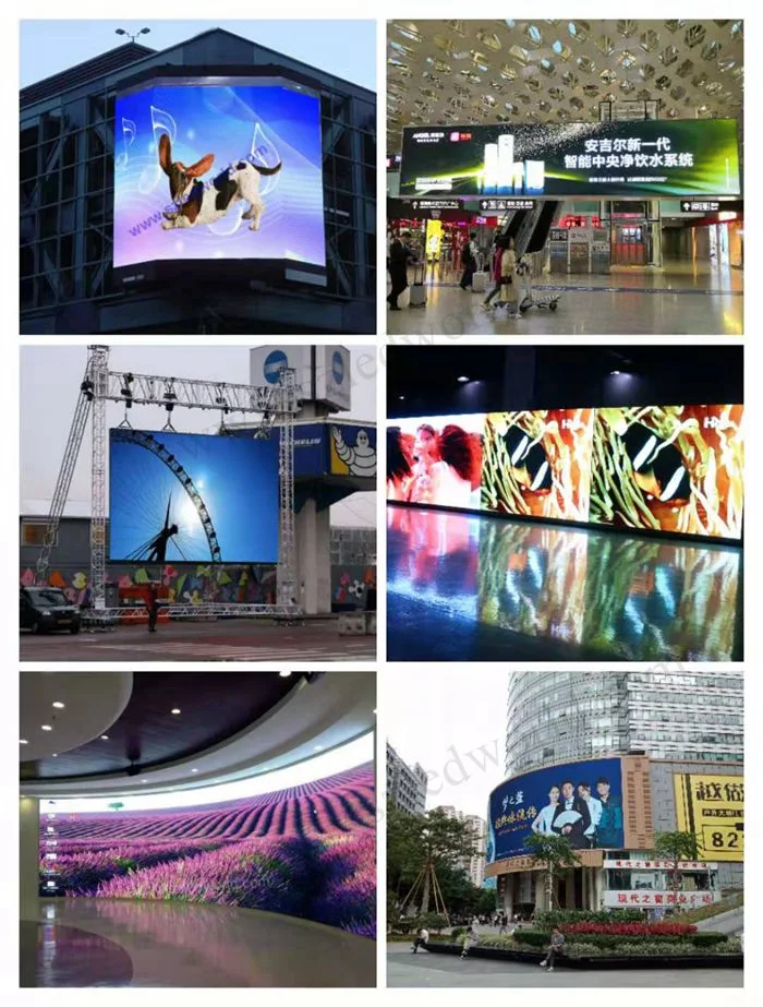 P2 P2.5 P5 Indoor Rental High Definition LED Display Screen Board Sign with 480 X 480 mm Die-Casting Cabinet for Office Building