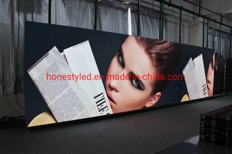 High Refresh Indoor Die Casting Aluminum Panel LED Display Screen P3 576X576 Cabinet Rental LED Sign for Wedding Stage Background