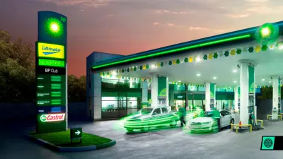 Stazione di benzina segno distributore di benzina polo distributore di benzina LED Cartello