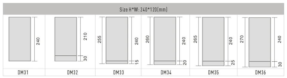 Personalized Flat or Curved Face Aluminium Profile Sign Office Front Door Signs