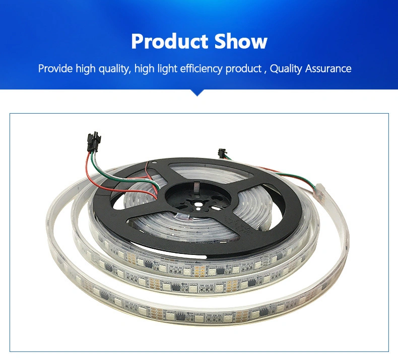 IP20 12V 5050RGBW 60LED/M 16703 External IC Magic Color LED Strip