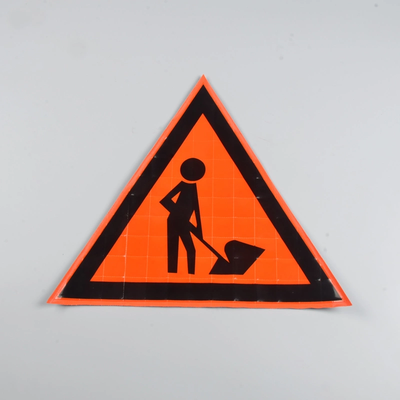 Waterproof Construction Safety Temporary Reflective Signs