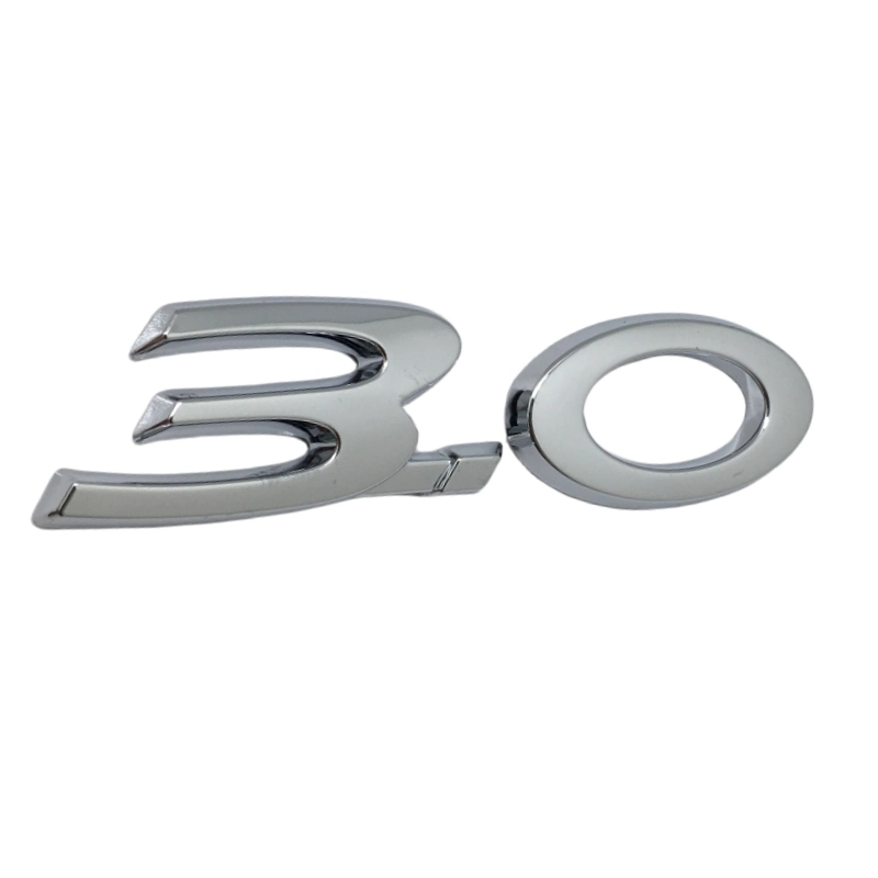 Factory Wholesale Customer Logo 3.0 Trunk Emblem Badge Decal Logo Symbol S-Type X-Type OEM Stock