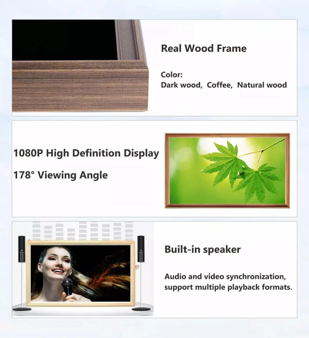 Senke Customization 65 Inch Digital Photo Frame Digital Photo Frame Digital Signs for Churches