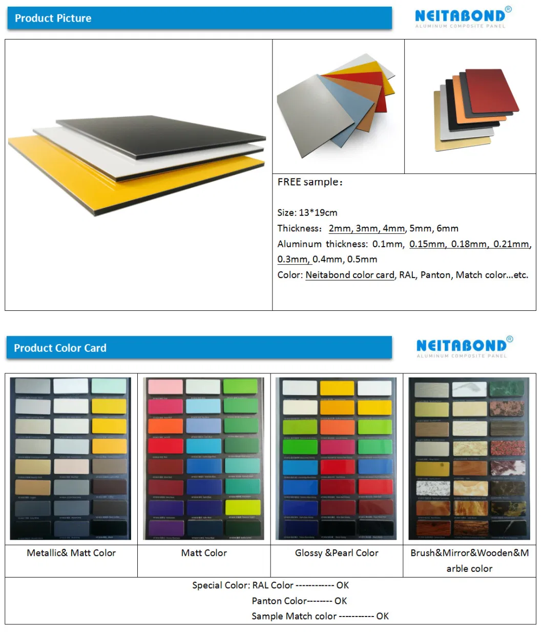 Decoration Material Alubond ACP Supplier for Exterior Architectural Cladding