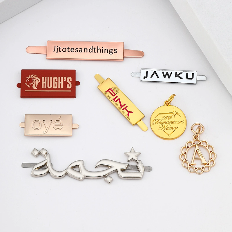 Manufacturers Can Set Box Bag Hardware Signs Metal Nameplate Alloy Logo Trademark