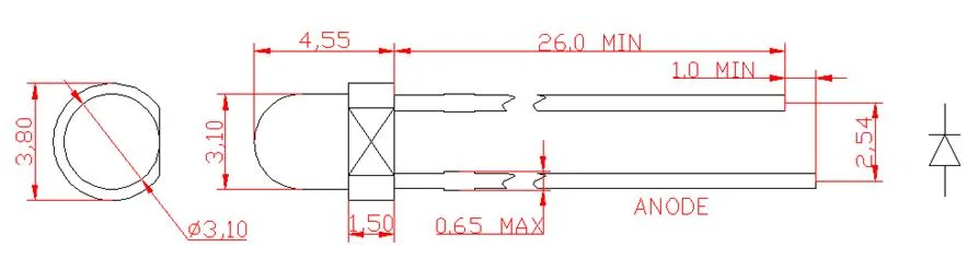 3mm Round LED OEM Manufacturer