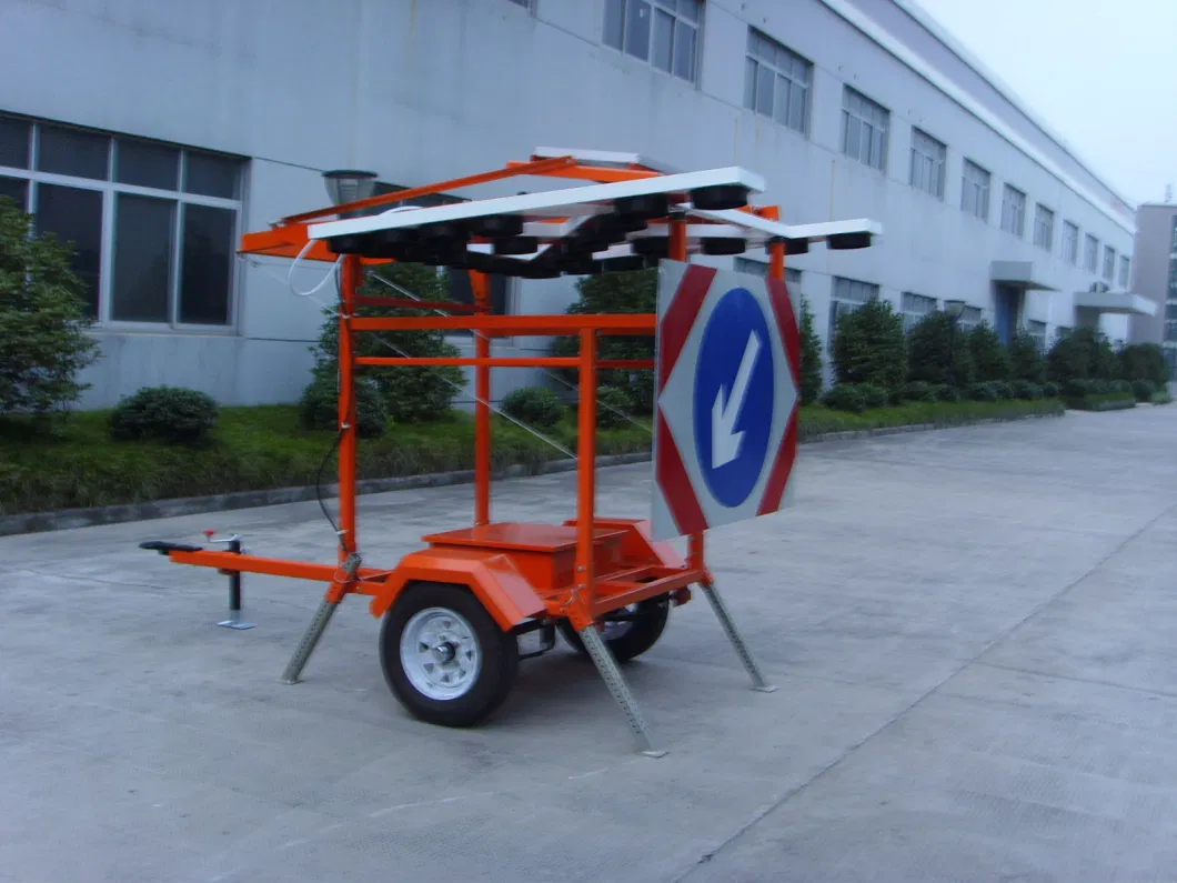 LED Traffic Arrow Board / Solar Arrow Board Trailer / Mobile Display Signal with Trailer