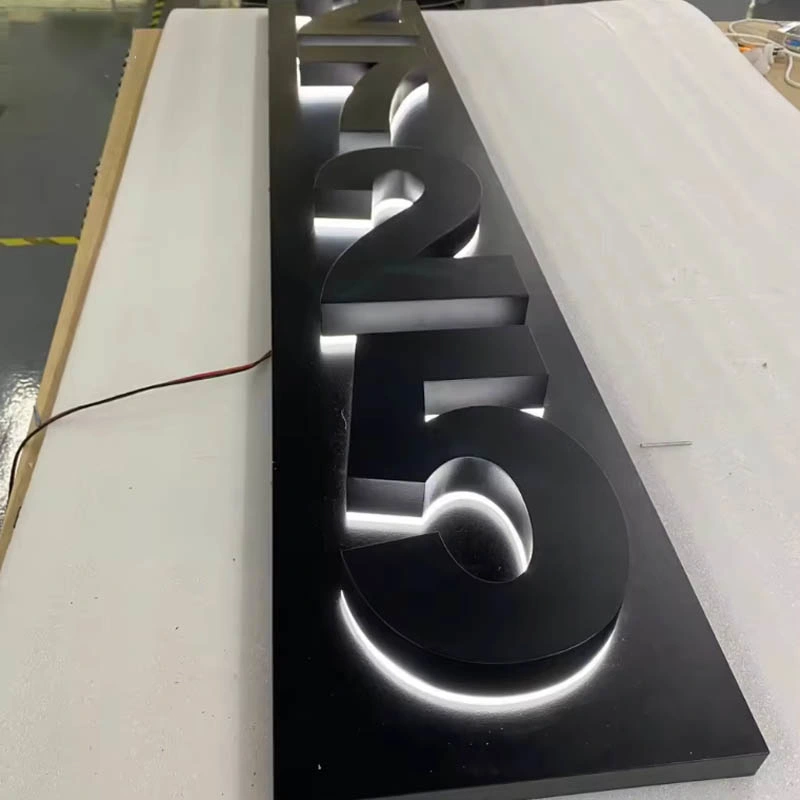 Custom Advertising LED Signs Acrylic LED Sign Board 3D Letter Signage