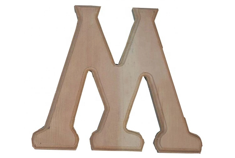 China Factory Direct Supplier Art Minds Wood Craft Decorative Wooden Letters Wholesale