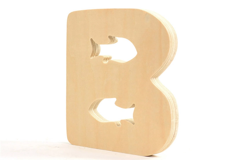 Blank Wood Letters From a to Z for Signs and Wall Decor