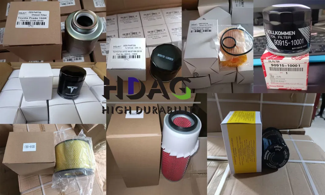 Hdag Auto Spare Parts Element OEM 2010005bca0100 20100569826 Klq582A-2000 Super Oil Filter Cabin Air Filter for GAC Motor GAC Gonow Zhonghua Zxauto Changhe