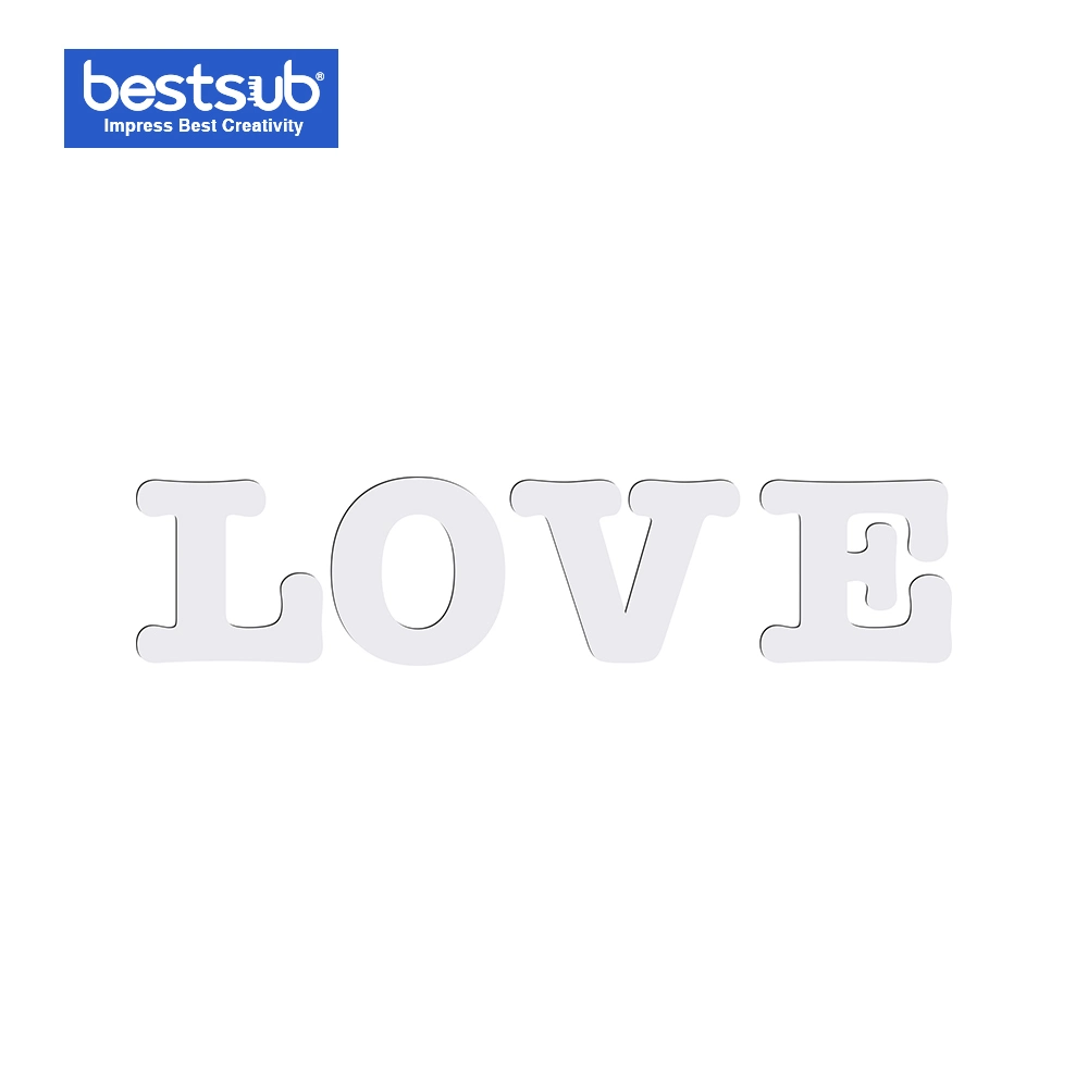 Sublimation Hb Letters - Love (HBZM18-LOVE)