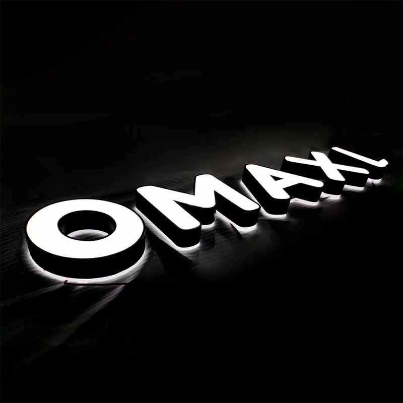 Factory Outlet Frontlit Channel Letters Business LED Logo Illuminated Light Signages