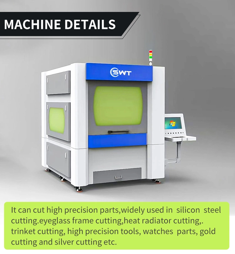 2000W - 6000W and 1000W Fibre Fiber Laser Cutting Machine for High Precision