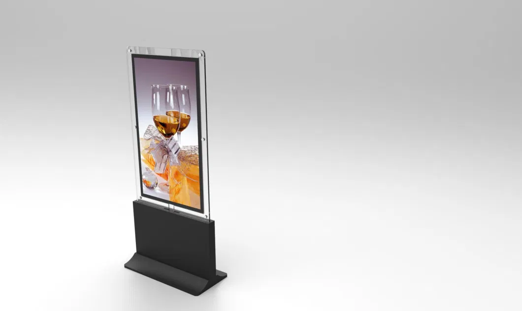 Super Slim Double Sided Digital Signage Display for Advertising