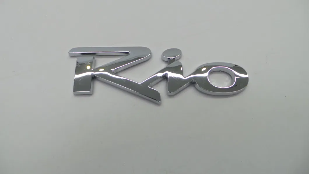 Car Letter Decoration Separate Badge Auto Parts 3M Adhesive Emblem