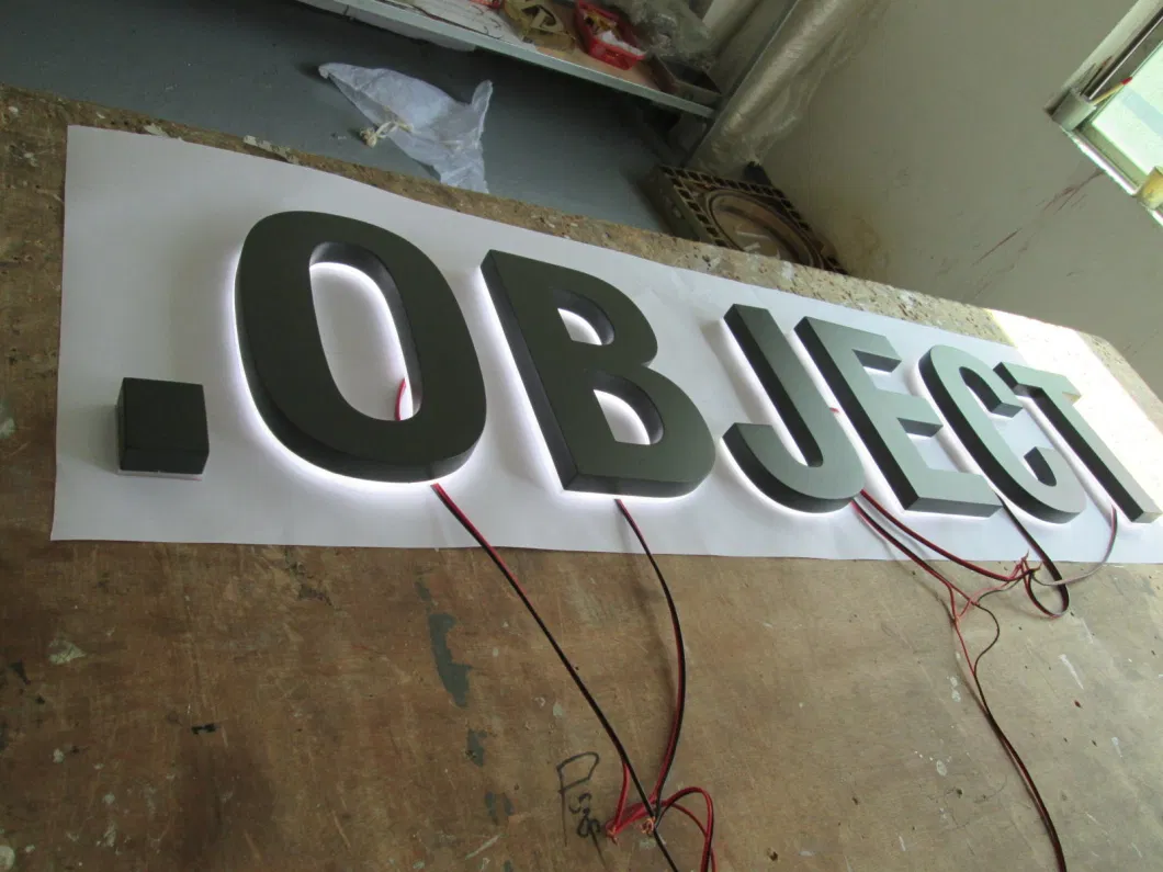 LED Backlit Channel Letter Signs Metal LED Signage China Supply