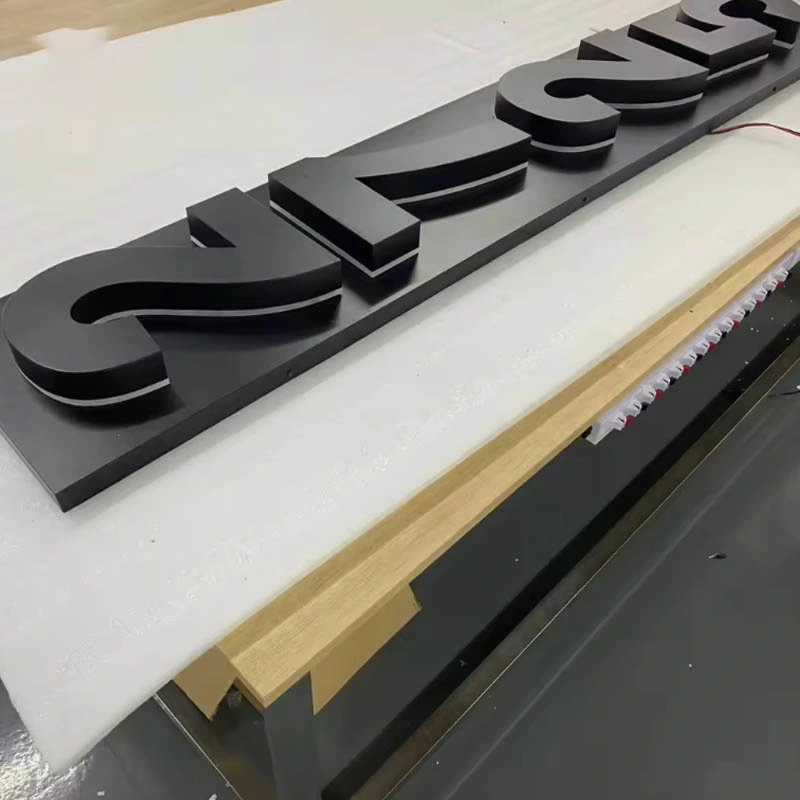 Custom Advertising LED Signs Acrylic LED Sign Board 3D Letter Signage