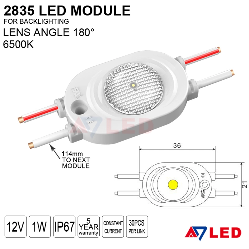 5 Years Warranty High Quality IP67 12V Osram LED Module for Channel Letter Signage