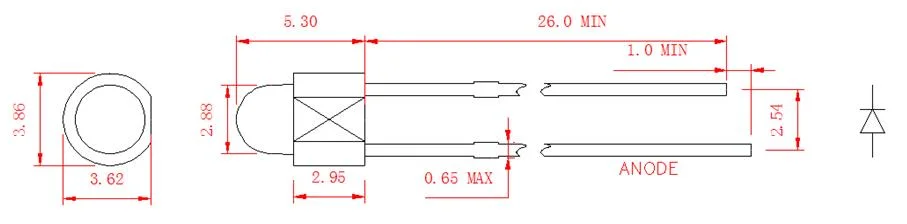 3mm Round LED OEM Manufacturer