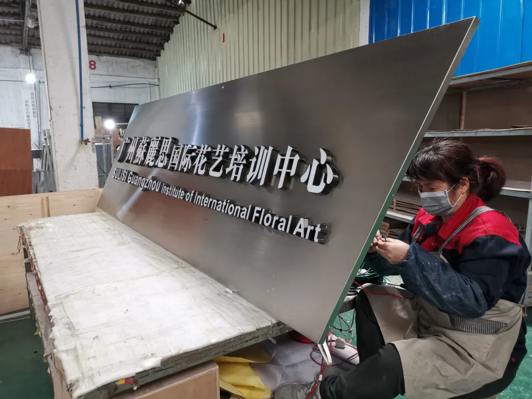 Epoxy Resin Sign Channel Letter Signs Aluminum Channel Letter