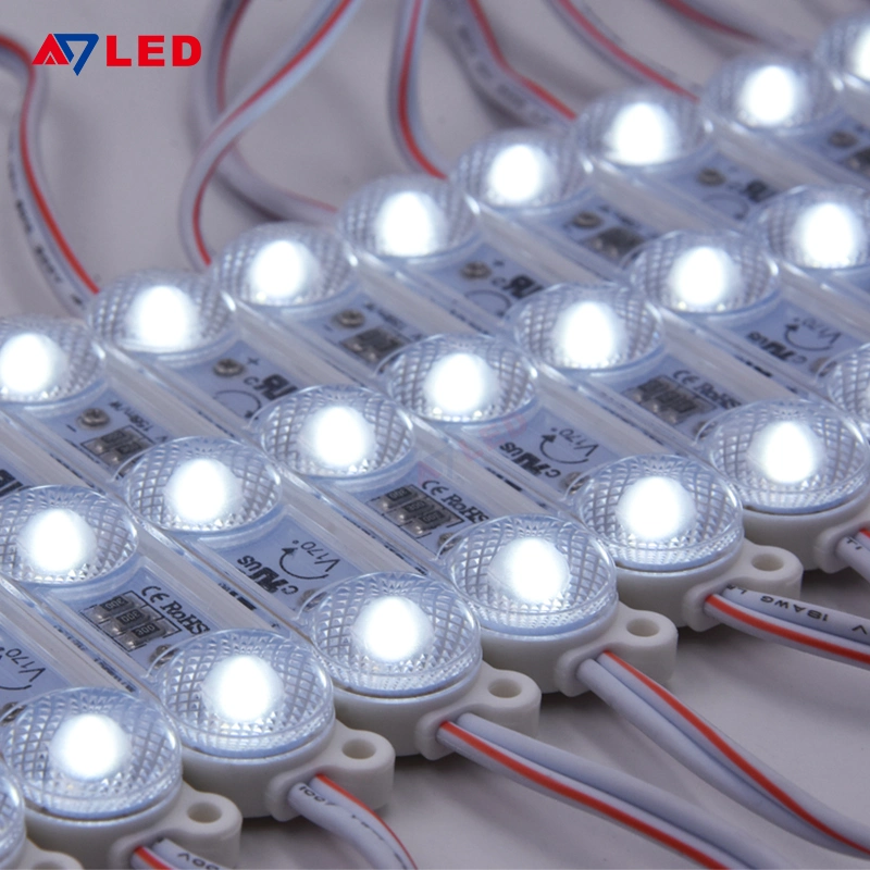 175 Deg DC 12V Daylight White 1.08W Injection LED Module Backlight 2835 SMD Decorative LED Module Light for Letter Sign Advertising with LED Driver