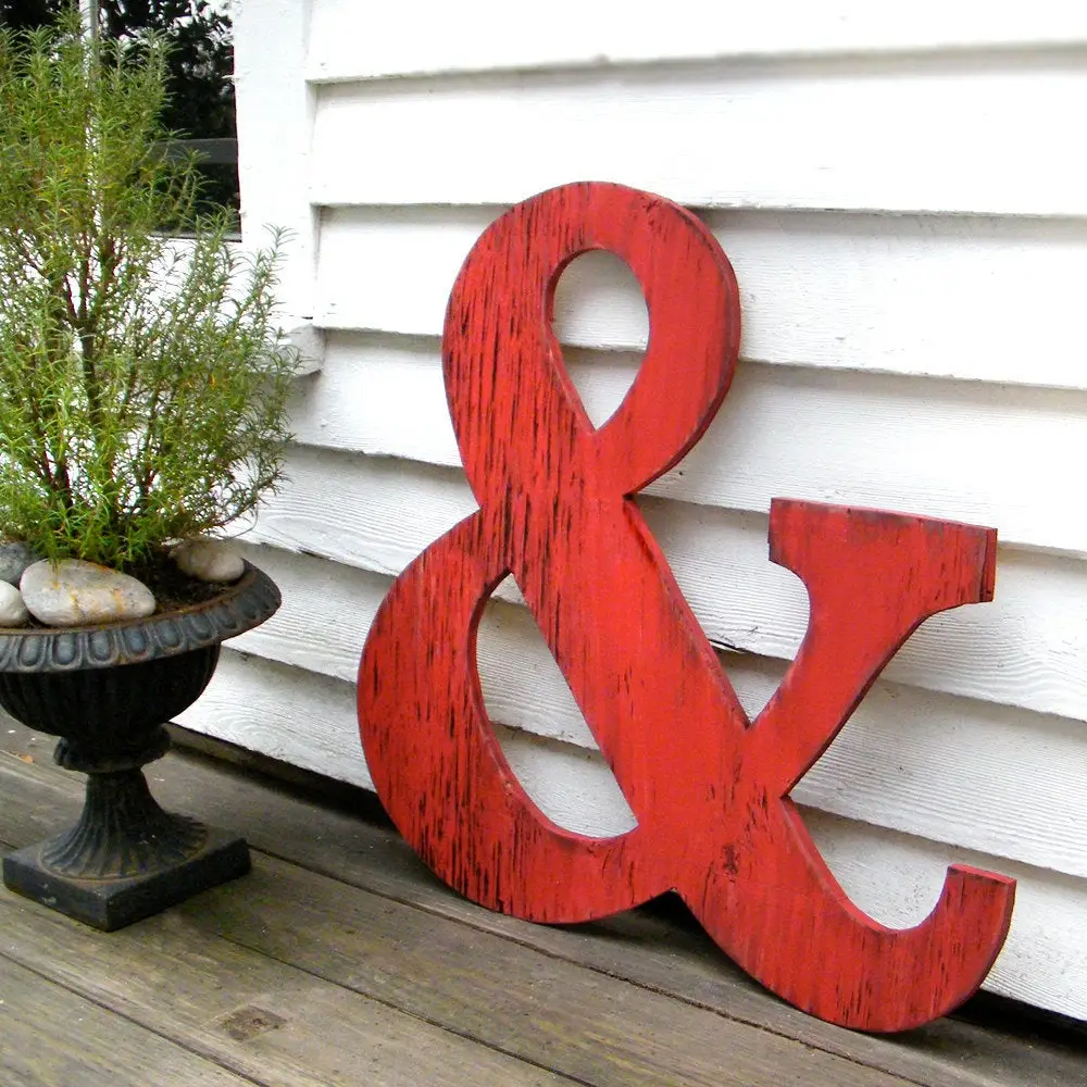 Custom Large Family Sign Wood Word Wooden Letters Alphabet Name Used for Hotel Home Decorations Gifts