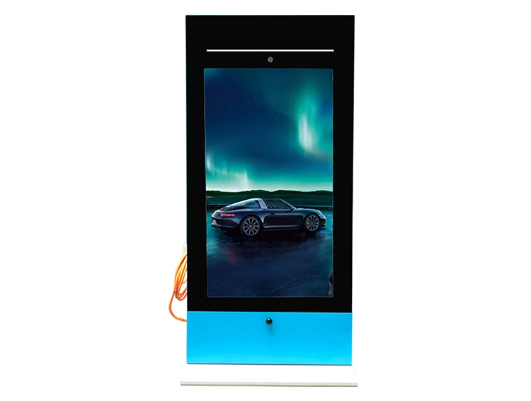 65 Inch Car Charging Pile Outdoor Advertising Machine Vertical Computer Monitor LCD Display Advertise Screen Hot Sale Digital Monitor LED Digital Signage