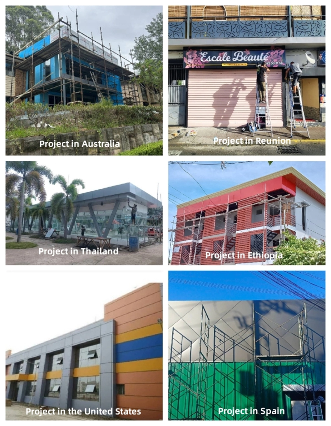  Digital Printing Aluminum Composite Panels ACP Cladding Price Metallic Matte Wall Facade Alu Dibond Signs