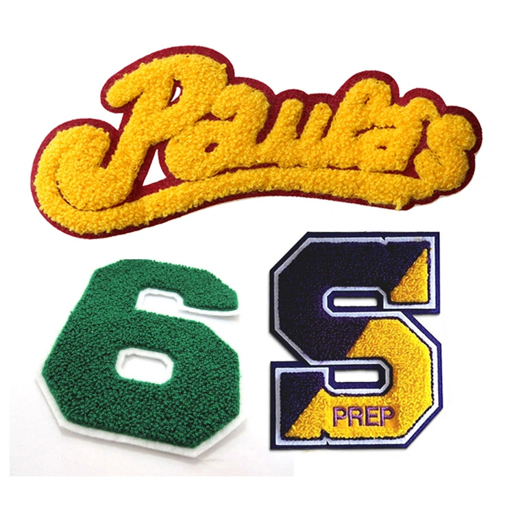 Customized Design Custom Logo Embroidered Patch for Clothing Accessories