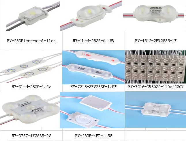 4LEDs 2W 20PCS/String 45*42mm*8mm SMD2835 LED Module Used Outdoor Channel Letter