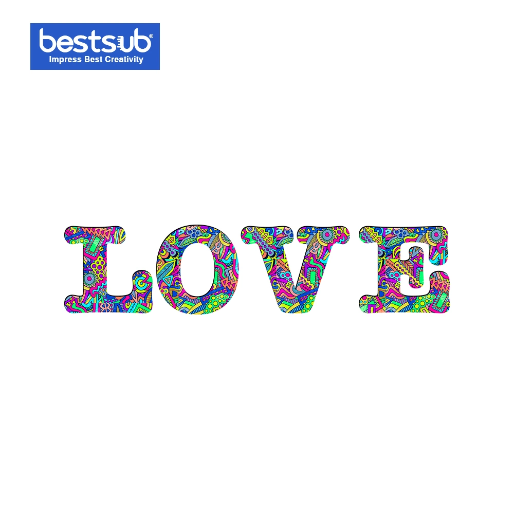 Sublimation Hb Letters - Love (HBZM18-LOVE)