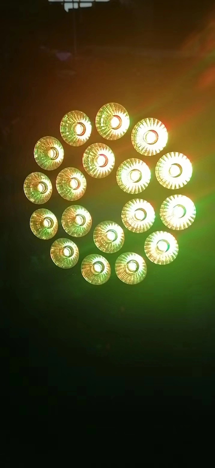 18LEDs 10W Rgbwauv 6in1 LED PAR Light for Indoor for Party