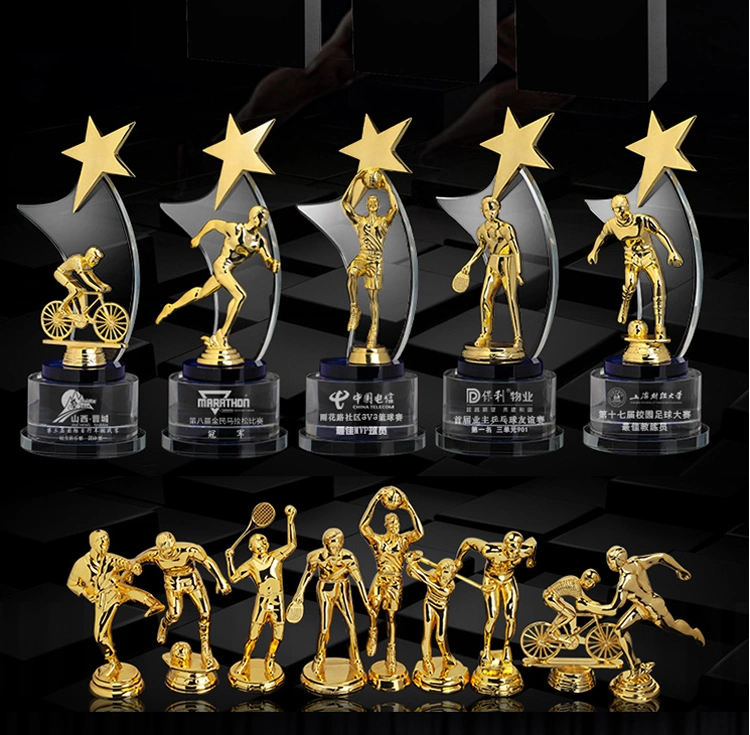 Wholesale Professional Design Customized Souvenir Metal Award Sport Brass Trophies Cup for Promotional Gift