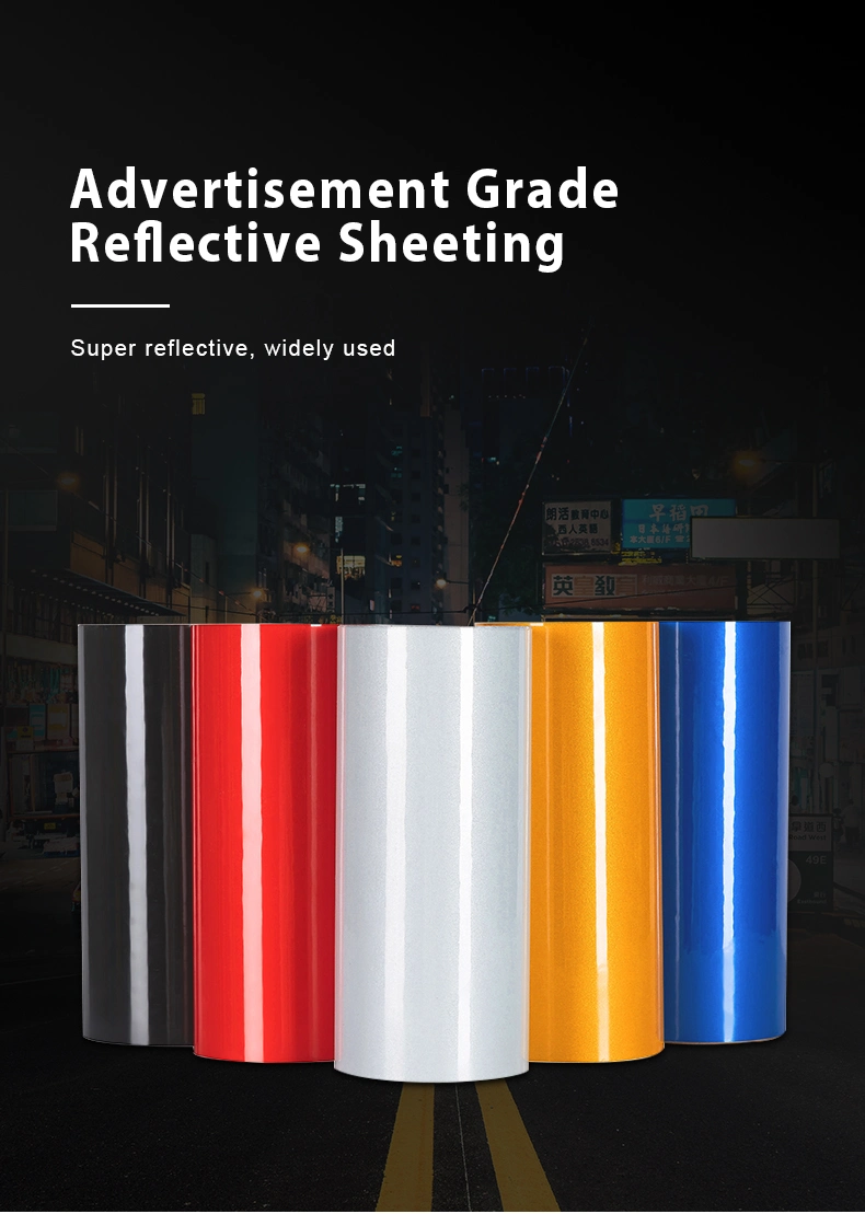 Pet Reflective Sheeting Sticker Reflective Sheet 3 to 5 Years Road Traffic Signs