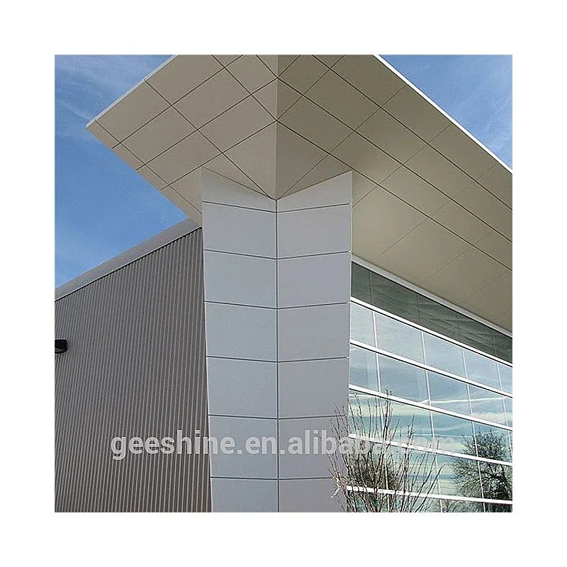 PVDF Aluminum Composite Sandwich Panel Brushed Exterior Aluminum Signs