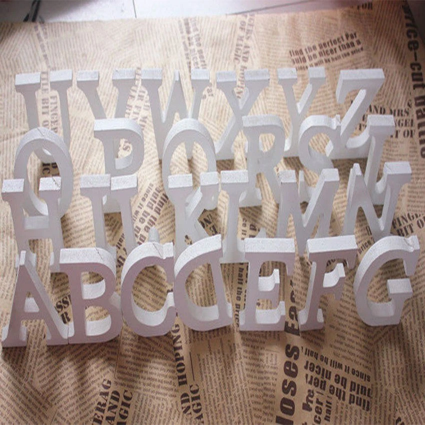 Mayco Wall Decor Wooden Large Alphabet Letters