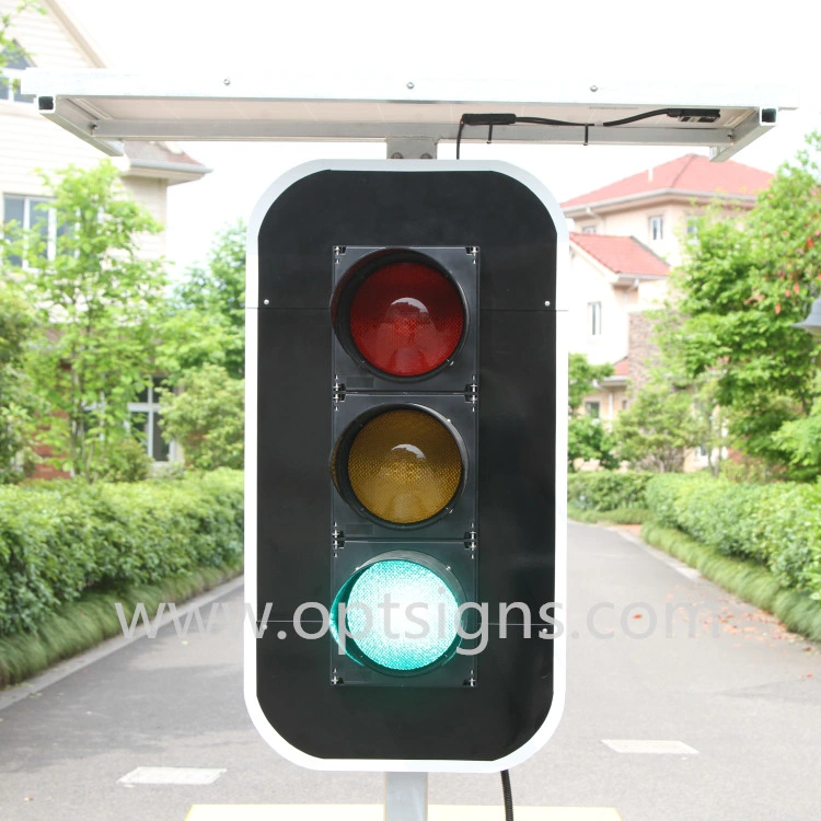 Solar Power Portable Traffic Signals