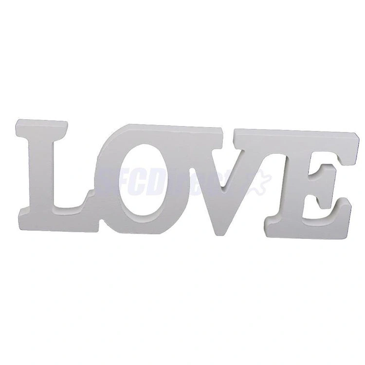 Freestanding Wedding Sign Buildig PVC Signage Love Letters -0423L