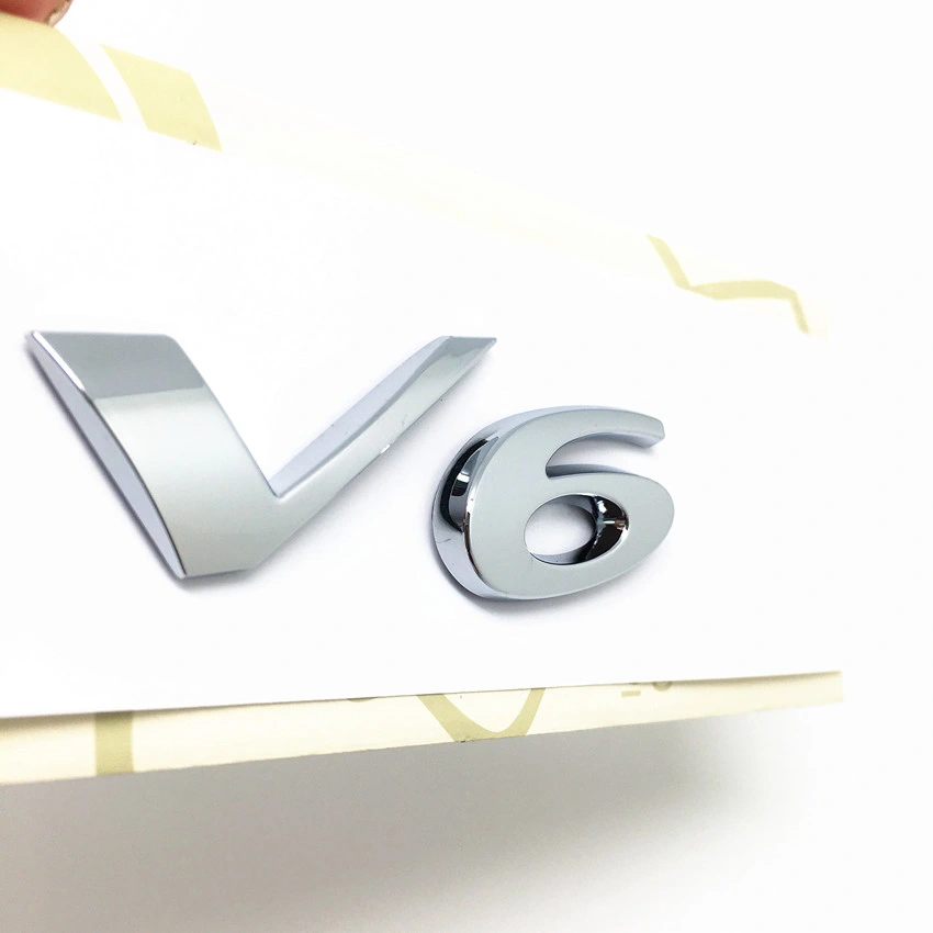 Factory Wholesale Customer Logo Fit V6 V8 Trunk Emblem Badge Decal Logo Symbol S-Type X-Type