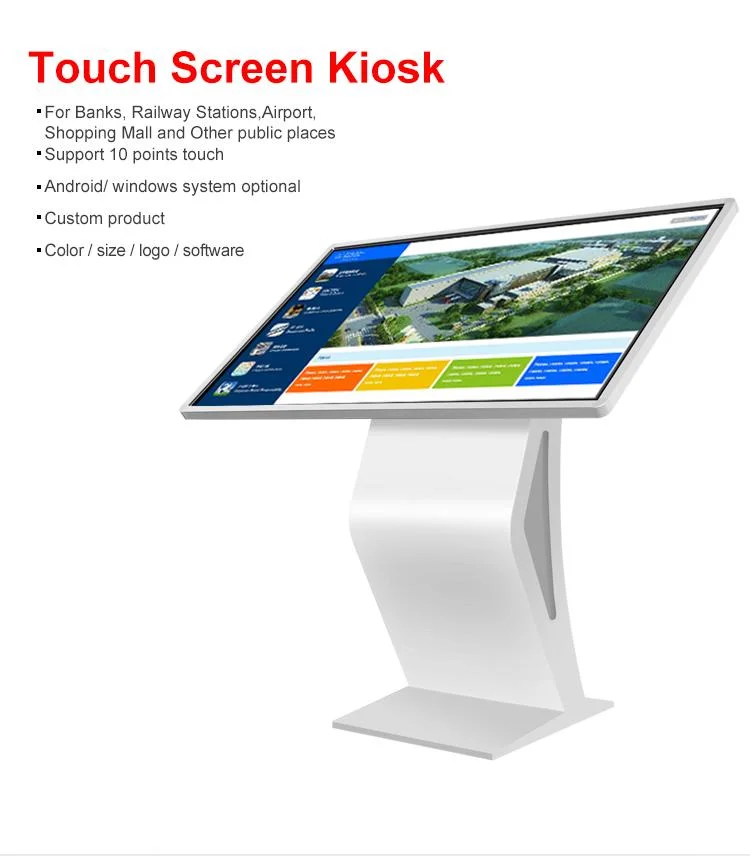 43 Inch Touch Screen Information Interactive Digital Signage Kisok